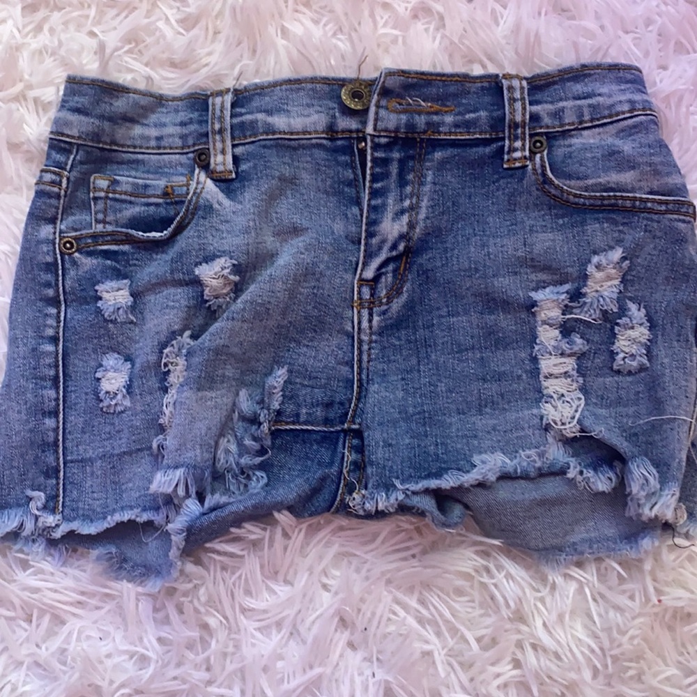 Girls denim shorts